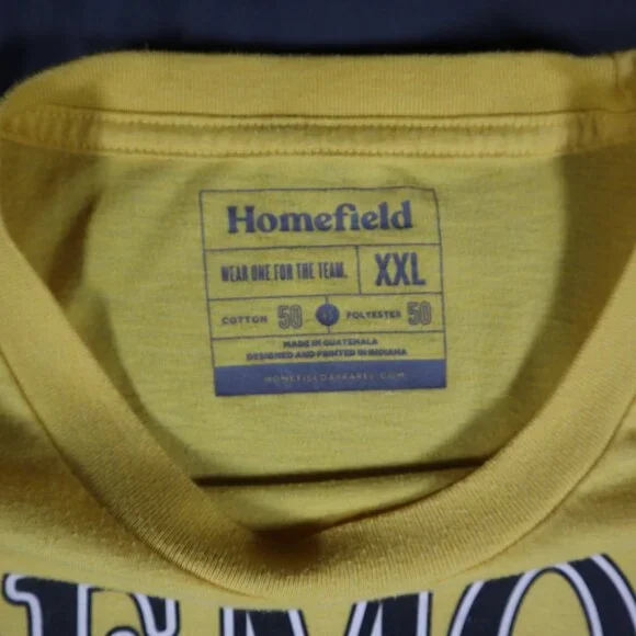 Vintage Style 90s Wake Forest University Demon Deacons Homefield Shirt Size XXL - Picture 3 of 4